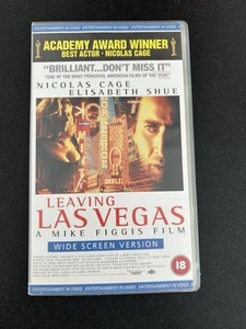 Leaving Las Vegas VHS Widescreen Edition - Picture 1 of 4