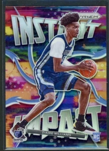 ZIAIRE WILLIAMS 2021-22 Panini Prizm Instant Impact SP Silver Prizm Rookie #3 - Picture 1 of 2