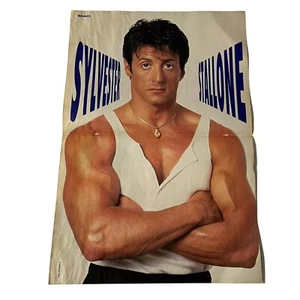 Rare A3 Poster: Milli Vanilli, Sylvester Stallone - Vintage Bravo Magazine 1990s - Foto 1 di 10