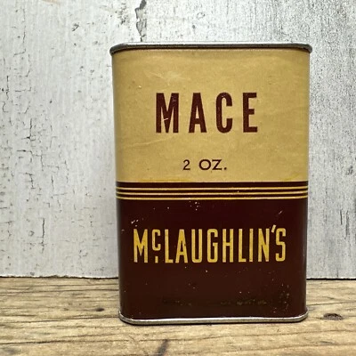 Vintage McLaughlin’s Mace Spice Tin McLaughlin Gormley King Minn - Image 1 of 4