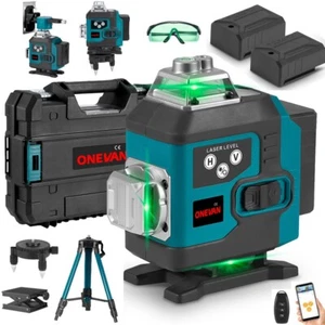 16 Line Laser Level 360° Kreuzlinienlaser +Stativ Wasserwaage Selbstnivellierend - Bild 1 von 26