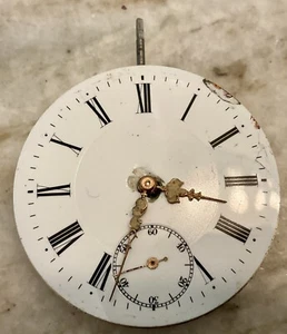 Rhea antikes Taschenuhrwerk Größe 12 läuft - Bild 1 von 2