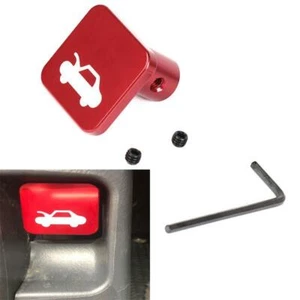 FOR HONDA CIVIC CR-V ELEMENT RIDGELINE HOOD RELEASE PULL LATCH HANDLE OPENER RED - Picture 1 of 9