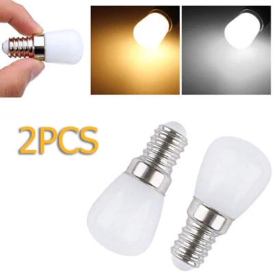 2X E14 E12 Led Bulb 2w Cold/Warm Light 220v 12v 24v Refrigeration Refrigerator - Image 1 of 4