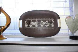 Vintage Mid Century Modern Japanese Tray 1950s - Picture 1 of 6