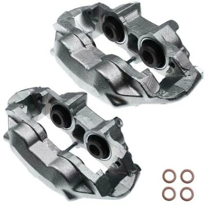 2x Front LH & RH Disc Brake Calipers w/ Piston for Chevrolet Corvette 1965-1982 - Image 1 of 4