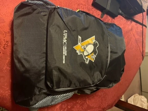 Pittsburgh Penguins SGA Backpack UPMC Hockey Fights Cancer Cover