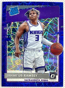 2020-21 Donruss Optic Jahmi'us Ramsey Rated Rookie Card RC Blue Velocity Prizm - Picture 1 of 2