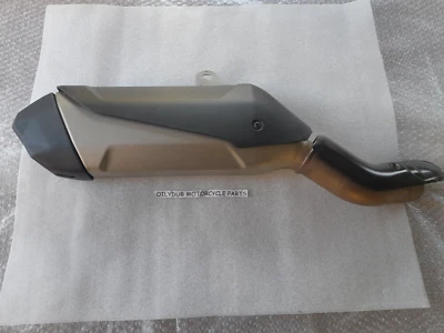 Ducati Multistrada Exhaust V4 V4S 2022 2021 2023 24 Silencer + Shield 57314974B - Image 1 of 4