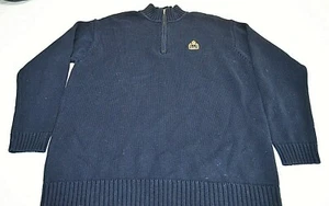 Suéter para mujer Ralph Lauren 1/4 con cremallera suéter manga larga azul talla grande - Imagen 1 de 7