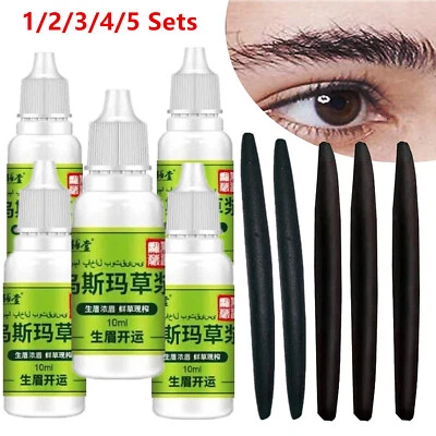 MARKENLOS Eyebrows Growth and Good Luck Pure Usma Grass Juice Hair Growth Liquid