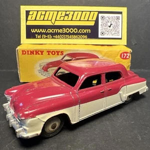 1954-57 Dinky Toys - 172 STUDEBAKER LAND CRUISER - Red/Cream - Original Box - Picture 1 of 17