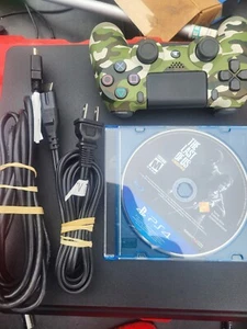Bundle Sony Playstation 4 PS4 Slim 1TB All Accessories Tested - Picture 1 of 7
