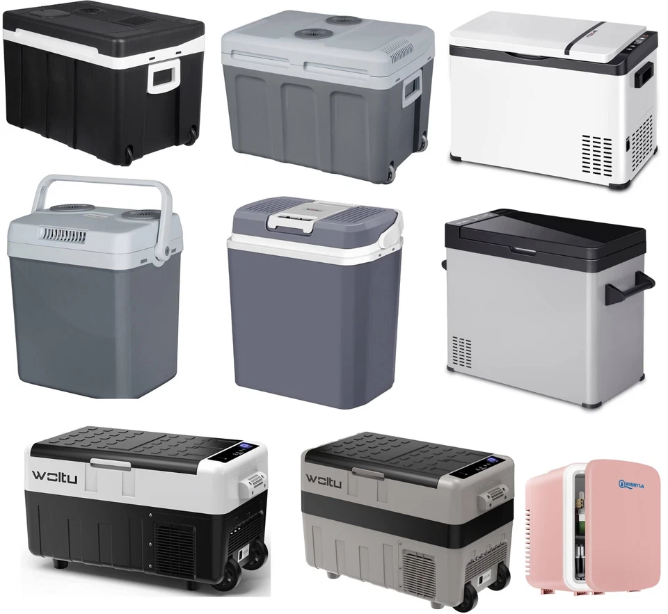 Elektro Kühlbox Auto 4-60L Elektrisch Kühlschrank Camping Thermobox 12V 230V - Bild 1 von 1