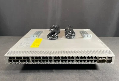 Cisco N9K-C9348GC-FXP 48x 1GB RJ-45 4x 25GB SFP28 2x 100GB Switch-Fast Shipping - Image 1 of 4