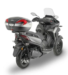 Yamaha Tricity 300 2020 TOP BOX GIVI V56NN TOP CASE + SR2149 RACK MONOKEY M7 - Bild 1 von 12