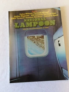 National Lampoon Magazine April 1974 Travel Amish in Space NO LABEL - Picture 1 of 4