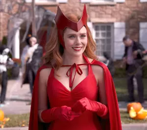 Elizabeth Olsen in an 8" x 10" Glossy Photo Wandavision Scarlet Witch - Picture 1 of 1