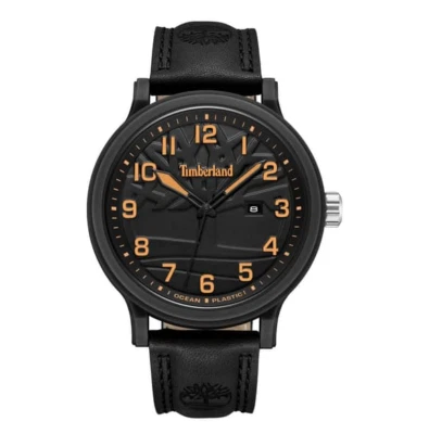 Reloj para hombre Timberland Driscall Ocean plástico logotipo árbol negro TDWGB0010704 Foto 1 de 4