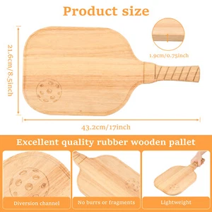 Wooden Cutting Serving Board Versatile Charcuterie Tray Board with Handle beLIS - Picture 1 of 12