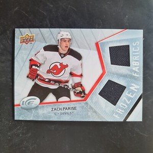 2008-09 Upper Deck Ice Frozen Fabrics #FFZP Zach Paris