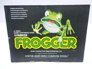 Anleitung - Handbuch - Bedienungsanleitung Atari - Frogger - Bild 1 von 2