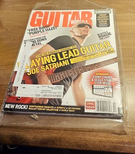 April 2006  issue of Guitar World  Magazine Joe Satriani - Picture 1 of 1