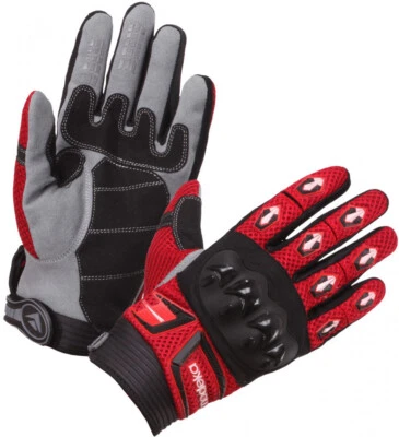 Modeka MX Top Talla 7 Guantes De Moto Cross Verano Negro-Rojo - Imagen 1 de 3
