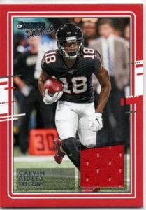 Calvin Ridley 2020 Panini Donruss - Donruss Threads #32 (MEM) Atlanta Falcons - Picture 1 of 2