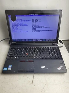 Lenovo ThinkPad Edge E520 w/i5-2430M, 8GB RAM, 500GB HDD Laptop for Parts #1718 - Picture 1 of 10