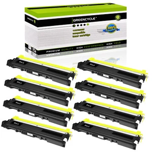 8 Stück TN210 SCHWARZ Tonerkassette passend für Brother DCP-9010CN HL-3045CN HL-3075CW - Bild 1 von 24