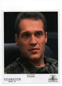 STARGATE SG1 JAY ACOVONE SIGNED PHOTO WITH AUTHENTICITY 8" X 10" - Picture 1 of 1