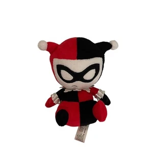 Funko Harley Quinn Mopeez Stuffed Plush Toy 5" Red Black DC 2015 - Picture 1 of 6