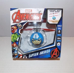 Marvel Avengers Captain American Flying UFO Ball Helicopter - Picture 1 of 3