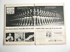 1956 GE General Electric Powermite M2 Flash Bulbs Ice Follies Line 2-page Ad
