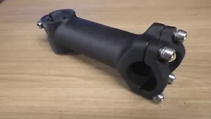 UNBRANDED ALUMINIUM STEM, 1-1/8 X 100MM X 25.4 , NEW, BLACK, 8DEG - Picture 1 of 1