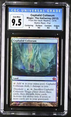 CEPHALID COLISEUM From the Vault: Realms Foil Mythic CGC 9.5 MTG [Nostalgium] - Image 1 of 2