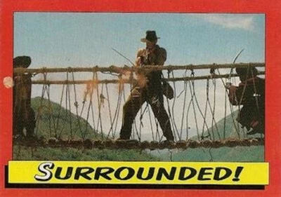 INDIANA JONES TEMPLE OF DOOM TRADING CARDS SET 1984 TOPPS BASE CARD 81 - Image 1 of 2