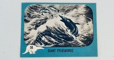 1961 Nu Card Dinosaur Series #56 EX-MT GIANT TYLOSAURUS