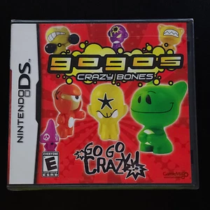 Go Go's Crazy Bones Nintendo DS, New Sealed, Y-Fold, Good Shape - Picture 1 of 12