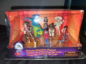 Disney Parks Coco Deluxe Figur Figur 8 Teile Spiel Spielzeug Set Spielset Neu - Bild 1 von 5