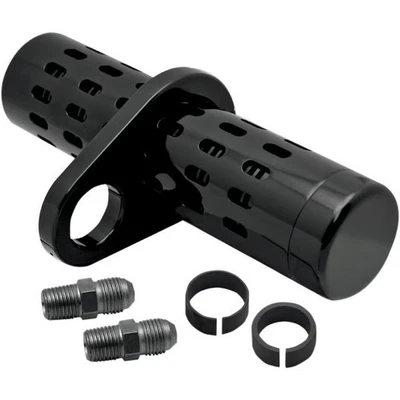 Pro-One Performance Oil Cooler Kit for 1in. to 1 1/4in. Frame Tubes - Black - Image 1 of 4