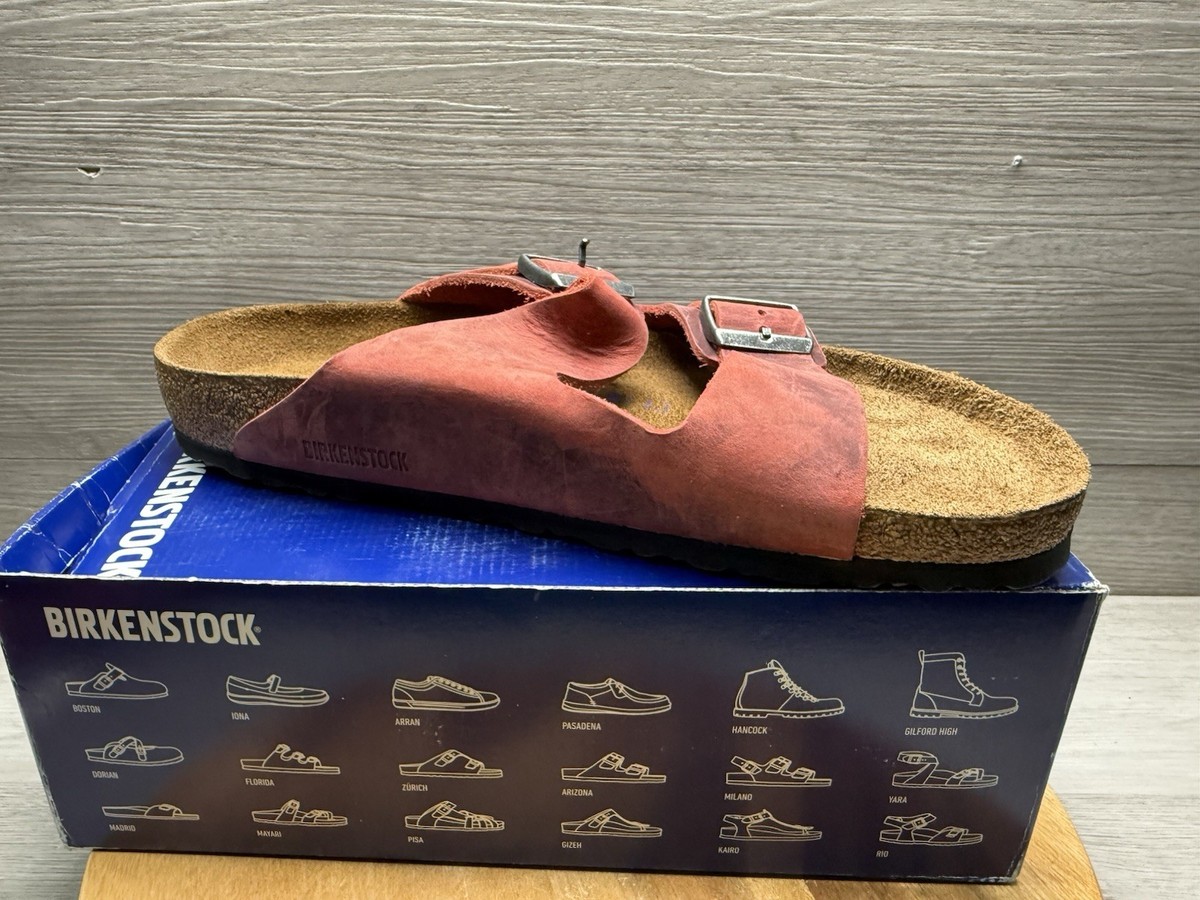 Birkenstock Arizona Big Buckle | Mars Red | Men display picture 1