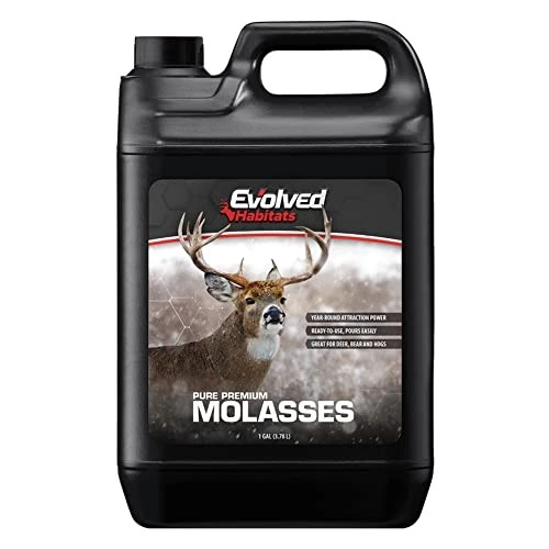 Evolved Habitats Premium Wildlife Molasses, 1 Gallon - Premium Deer Attractant, - Image 1 of 4