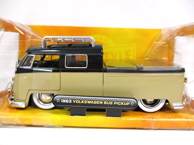 JADA - V-DUBS - CAMIONETA PICKUP VOLKSWAGEN 1963 PERSONALIZADA - DIECAST 1/24 Foto 1 de 4