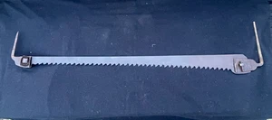 Vintage Large 2 Man Tree Saw Lumberjack Logging Saw Wall Art Farm Tool - Picture 1 of 13