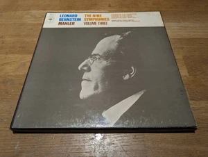 Mahler Symphonies Vol. 3 Bernstein, Jennie Tourel New York PO CBS Box Set NM - Picture 1 of 16