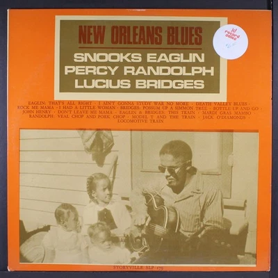 SNOOKS EAGLIN, PERCY RANDOLPH, LUCIUS BRIDGES: new orleans blues STORYVILLE 12" - Image 1 of 2