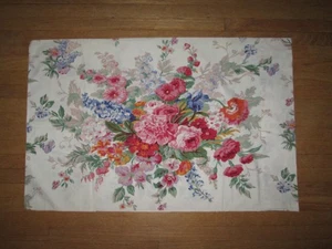 Single Ralph Lauren SOUTHHAMPTON Floral Standard Pillowcase 100% Cotton *USA - Picture 1 of 3