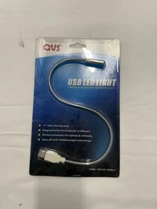 Silver USB LED Reading Light - Bild 1 von 2